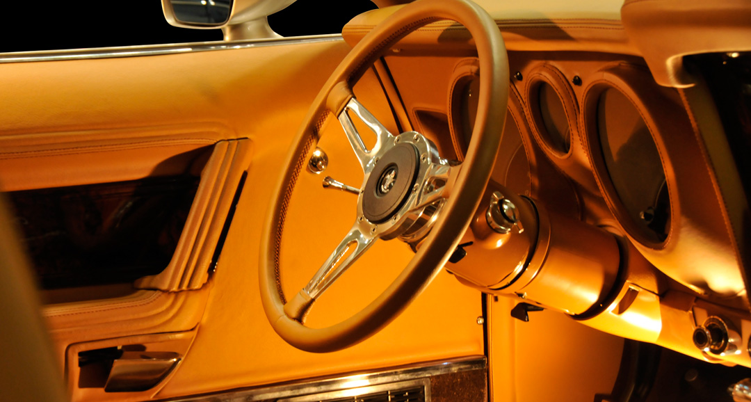 LEAD FOOT motoring interior